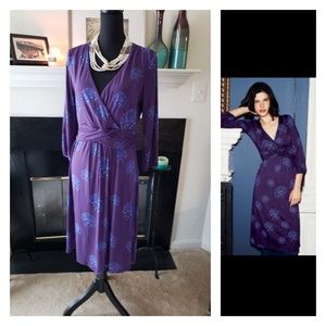 Boden Edie Faux Wrap Dress